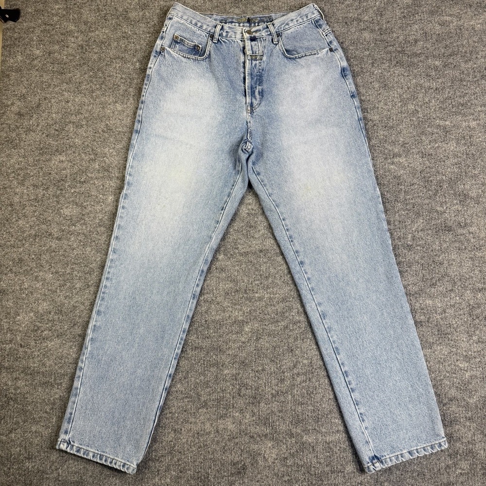 VTG 90s MARITHE FRANCOIS GIRBAUD Jeans Mens 30x32 Light Wash Button Fly USA Made